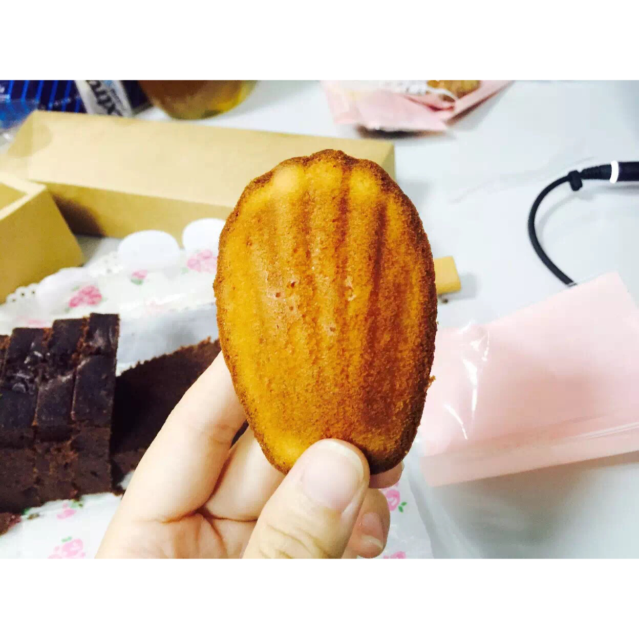 柠檬玛德琳蛋糕