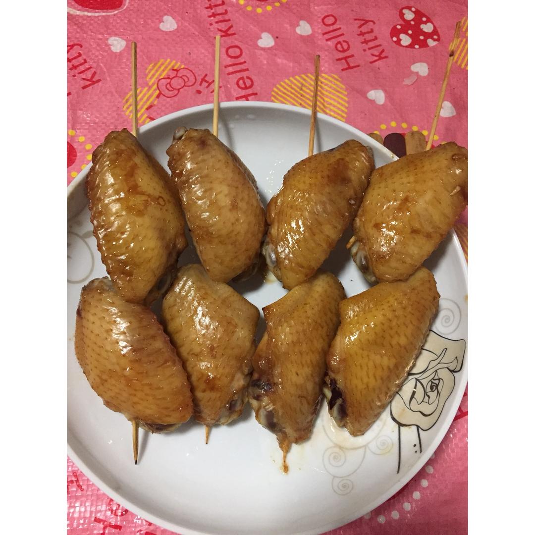 蜜汁鸡翅 Honey Coated Roast Chicken Wings