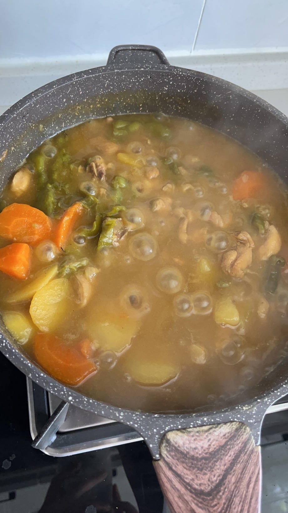 土豆咖喱鸡肉