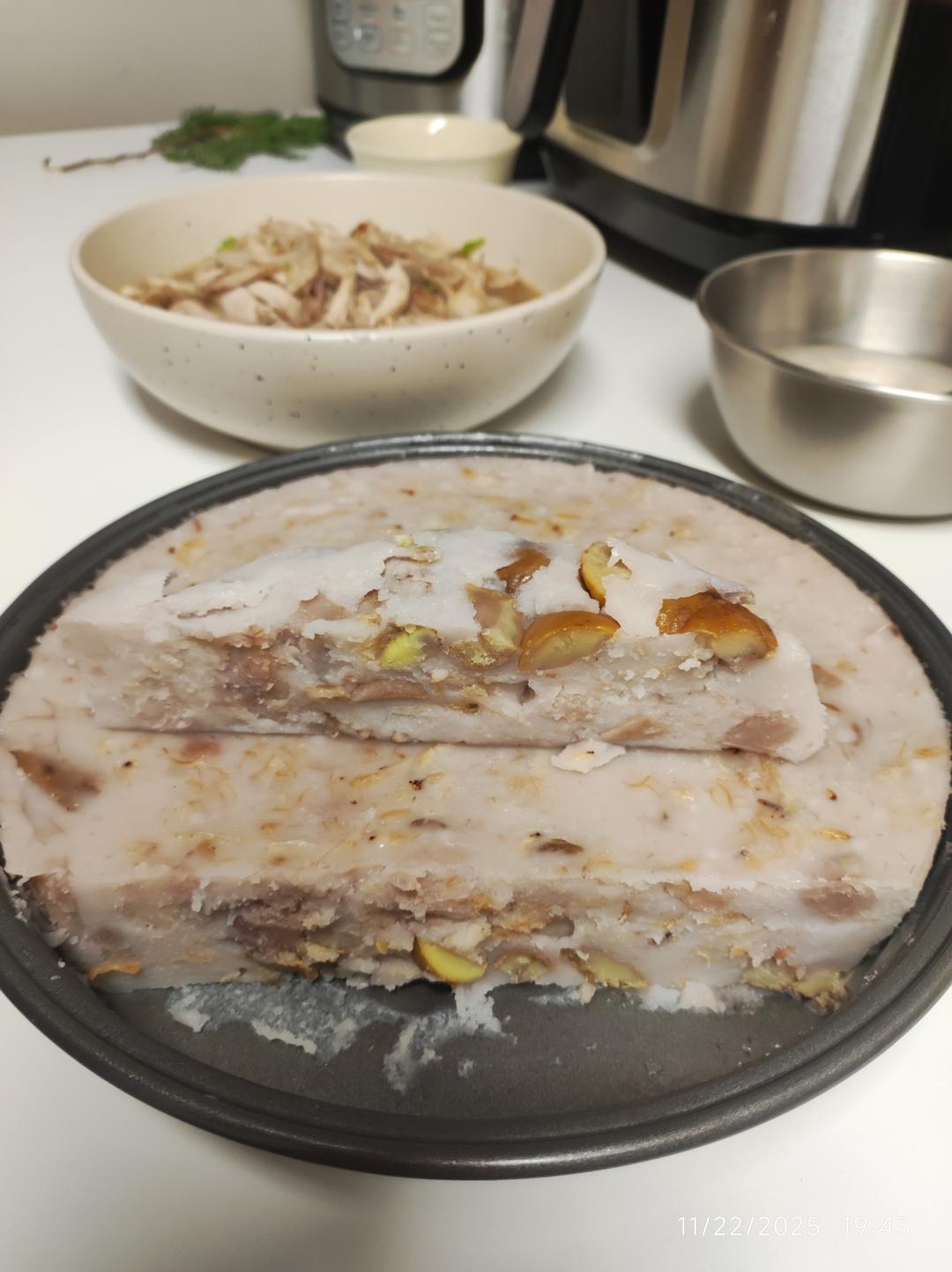 咸香软糯、食过返寻味的广式传统芋头糕