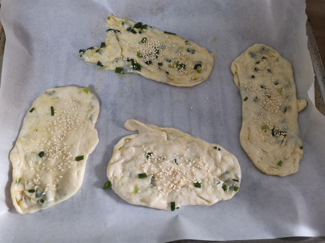 草鞋底葱油酥烧饼