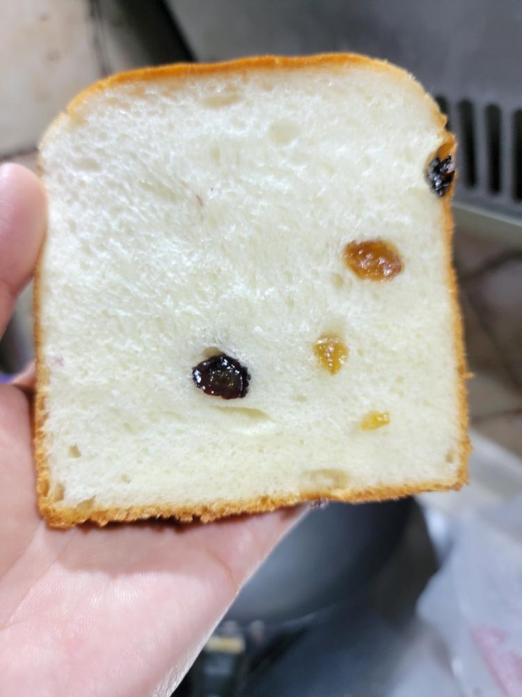 提子吐司，黄提奶油闪亮吐司