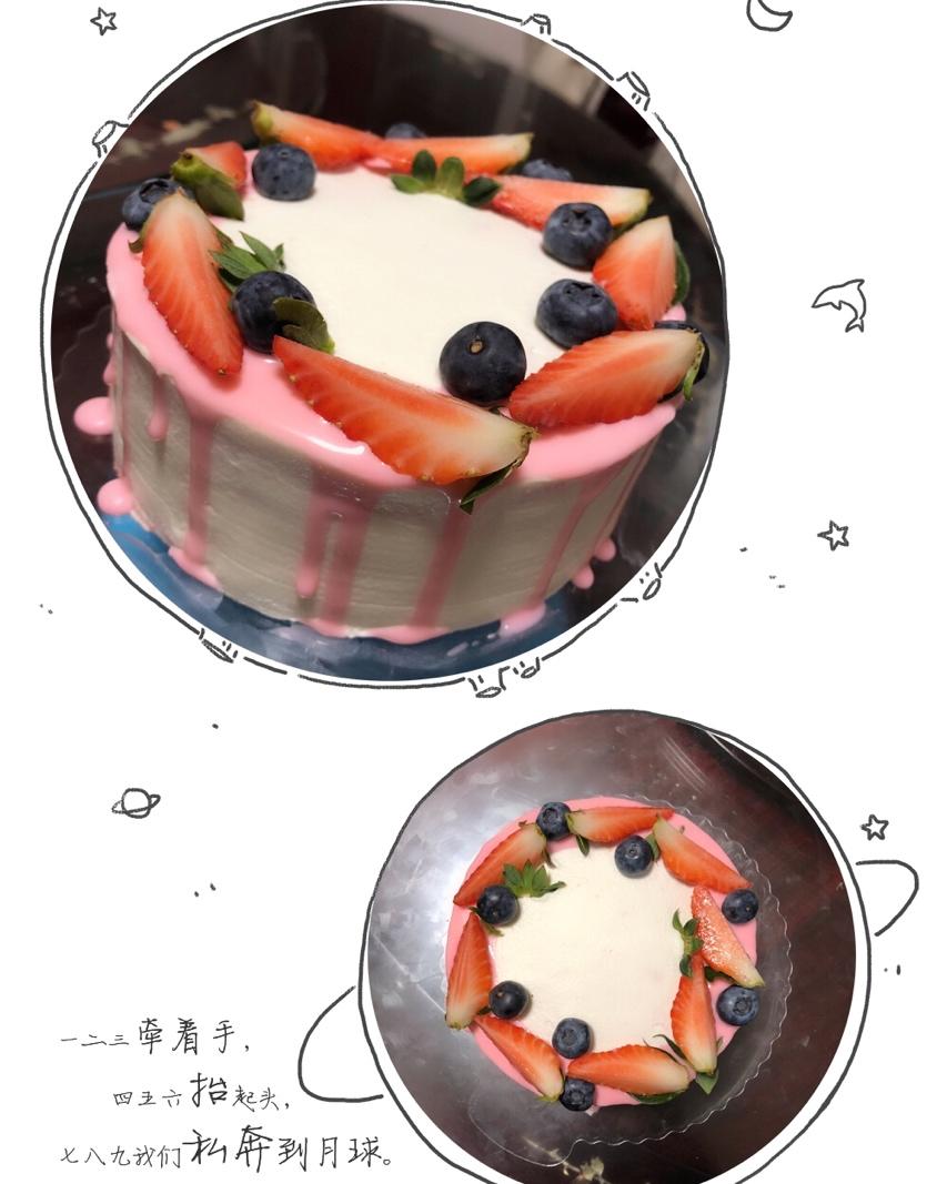 《Tinrry+》草莓奶油蛋糕（8寸配方）