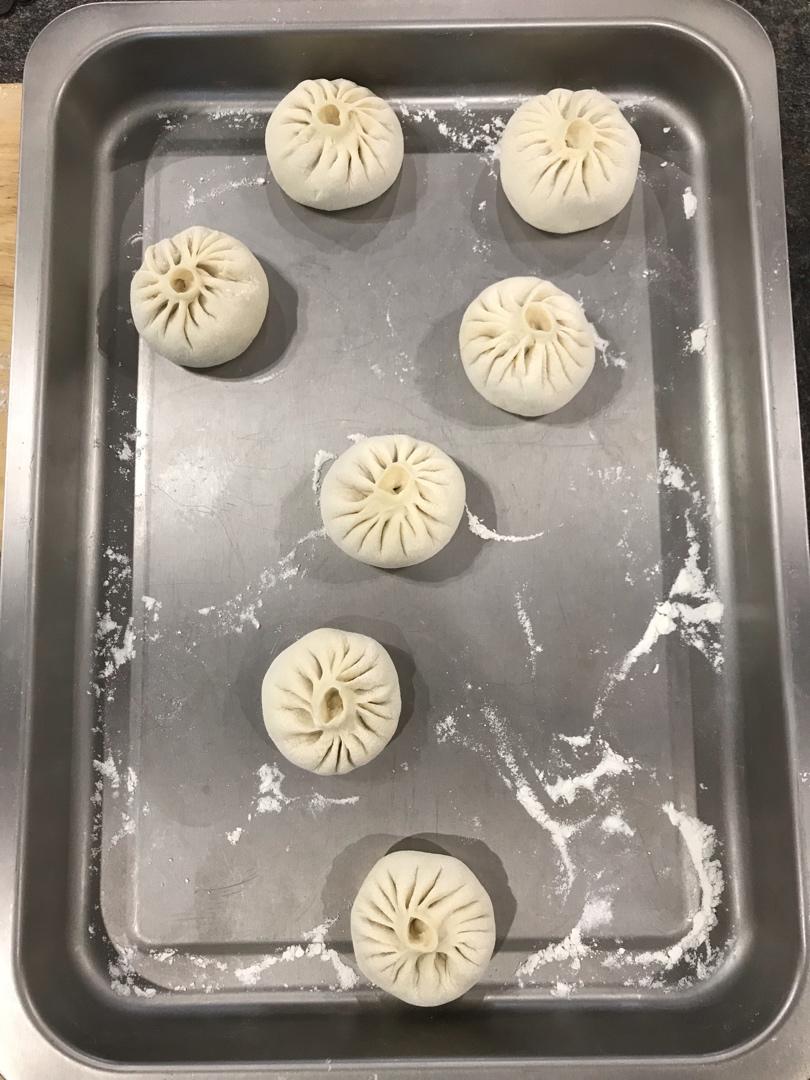 单独的包包子手法，捏包子捏法