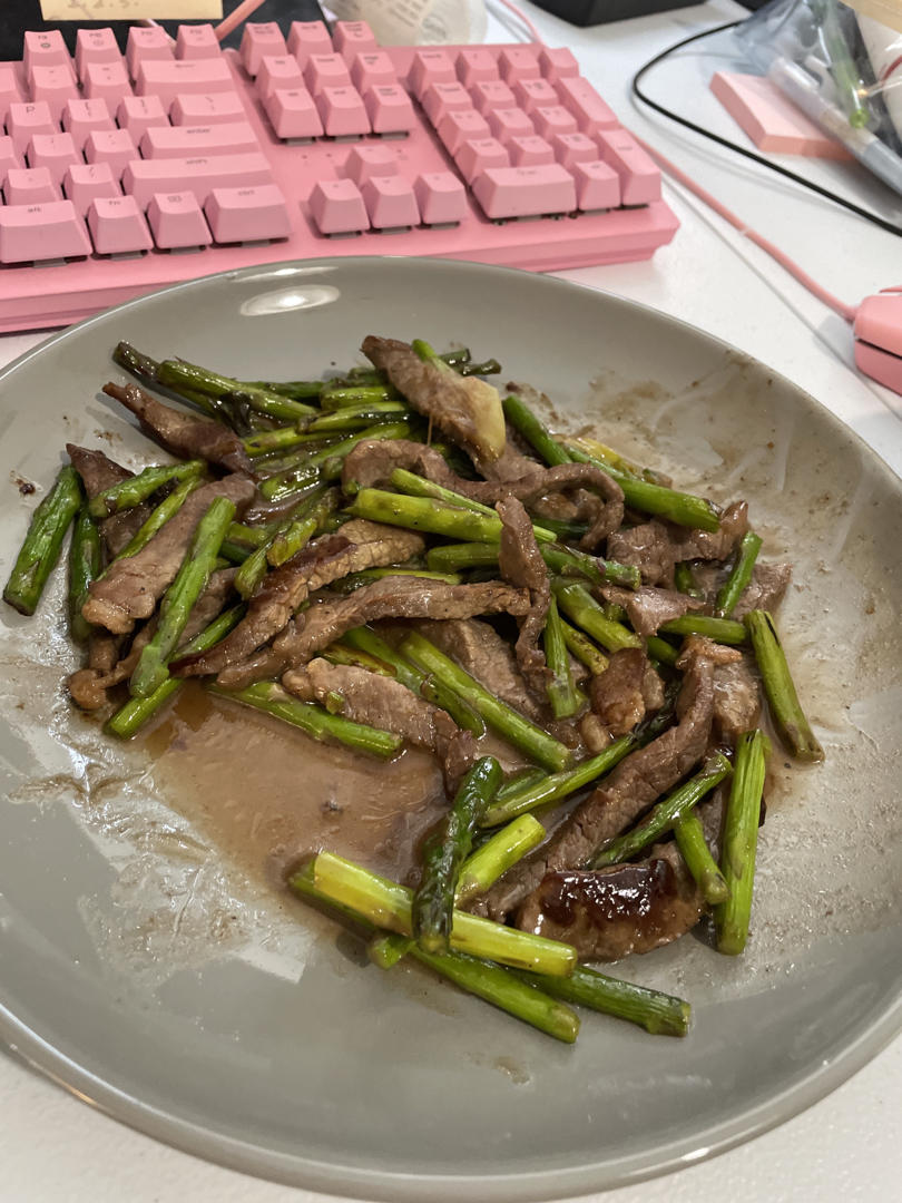 芦笋炒牛肉  👏👏极受欢迎👏👏