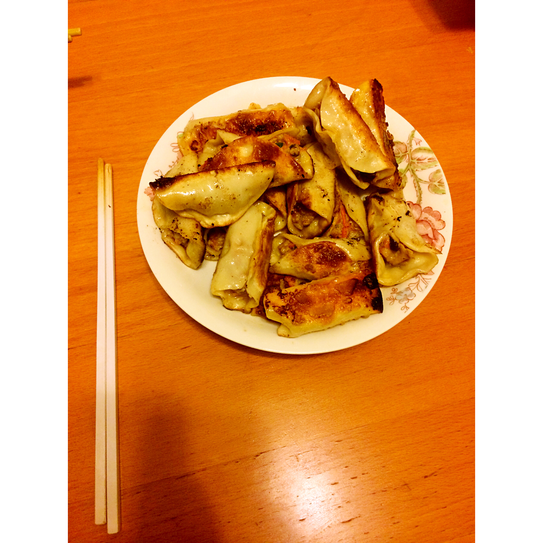 猪肉大葱锅贴