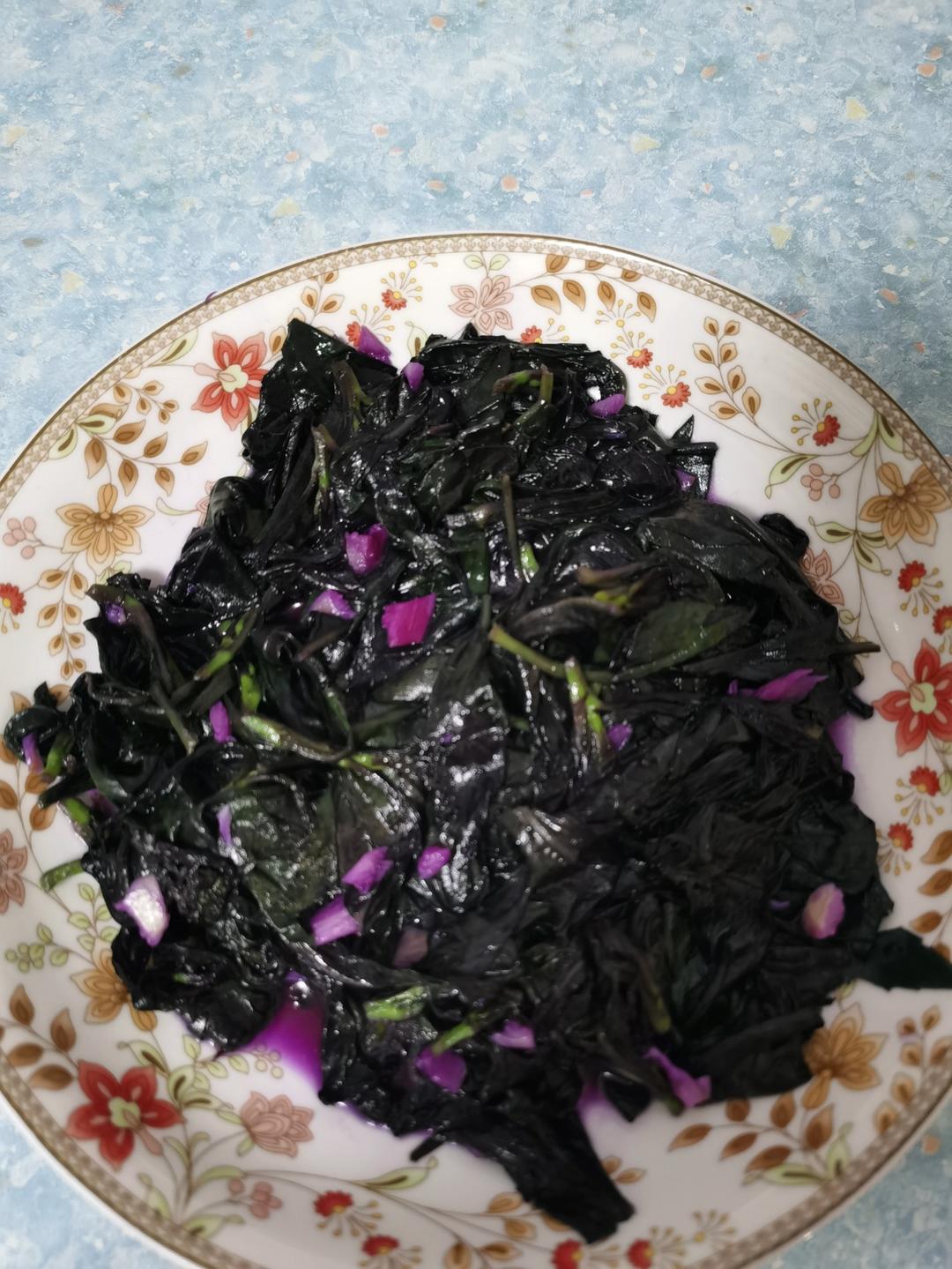 蒜蓉紫贝菜