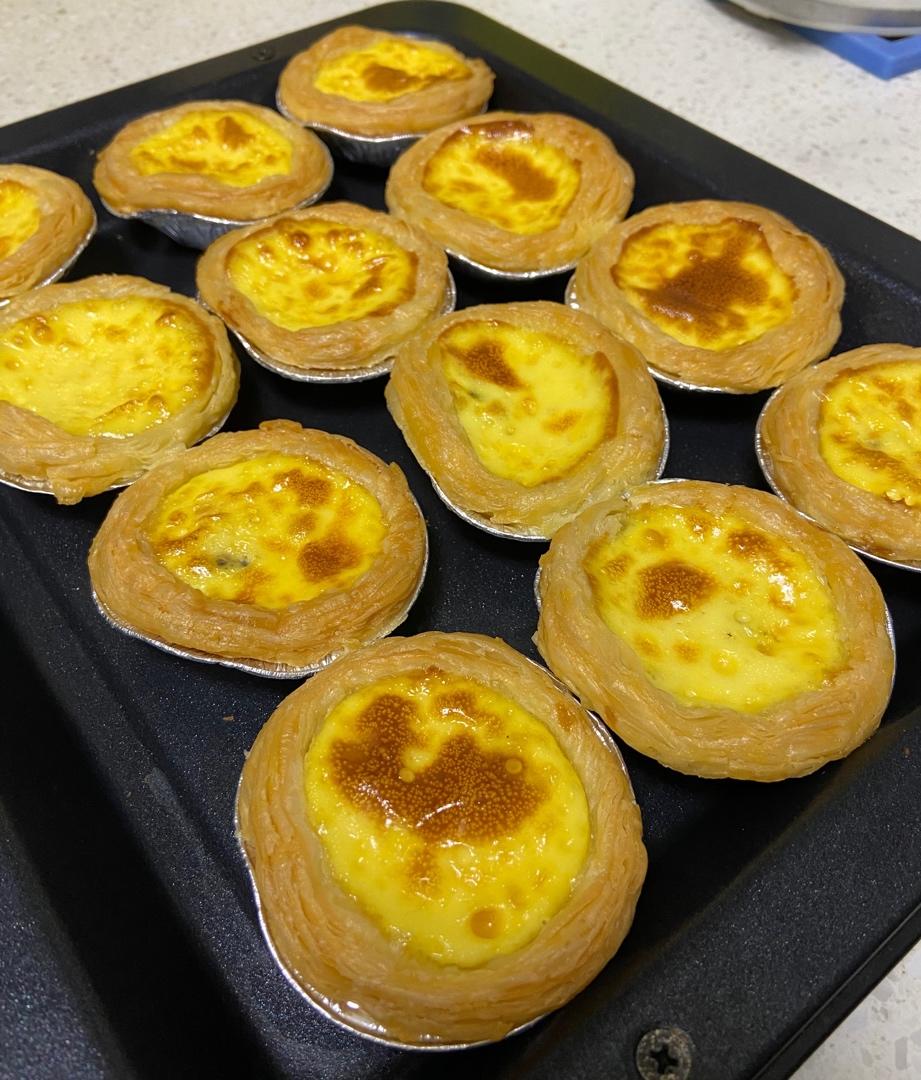 超嫩滑的葡式蛋挞(全蛋版)新手友好『秒杀KFC』