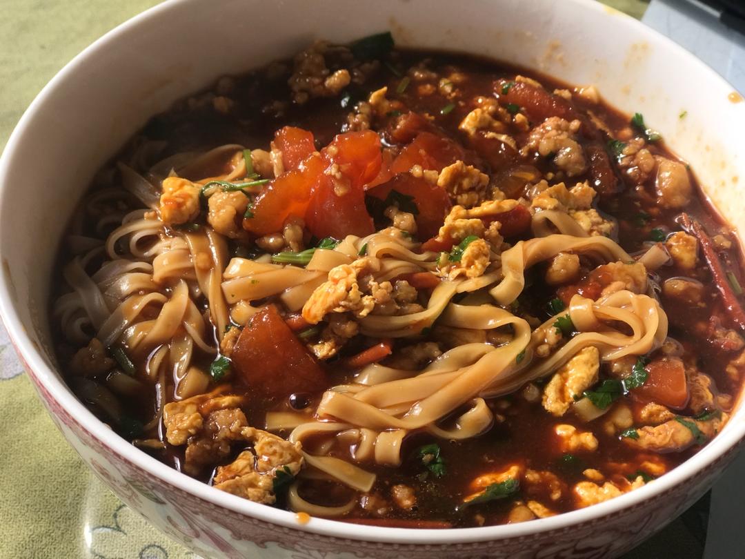 (外婆真传)西红柿打卤面
