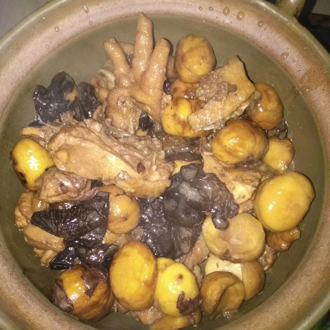香菇板栗烧鸡