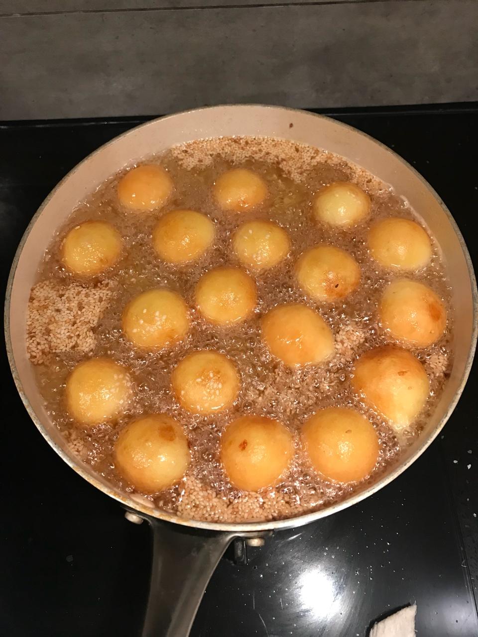 红薯系列——夹馅红薯丸子（奶酪）