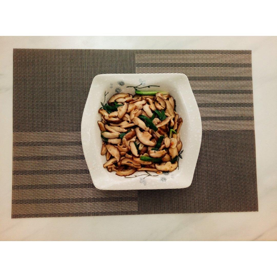 素炒香菇