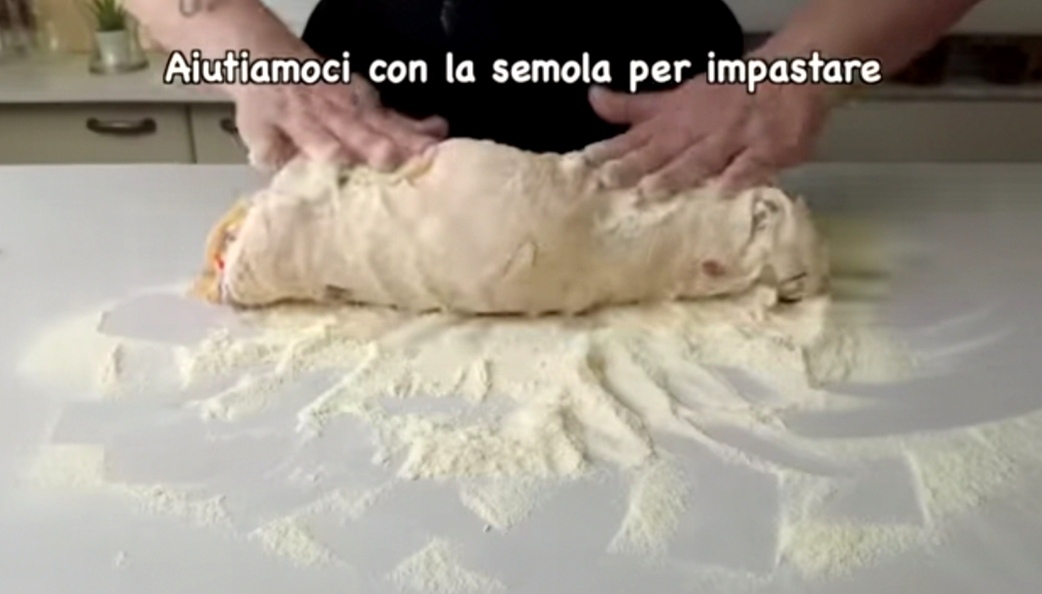 硬麦凤尾鱼橄榄面包semolina bread，pucce bread or puccia pane的做法 步骤15