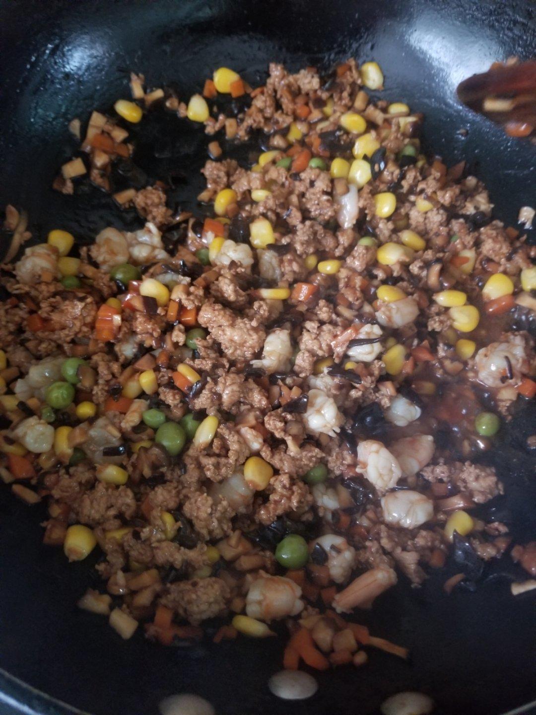 超好吃的糯米饭，可做烧卖
