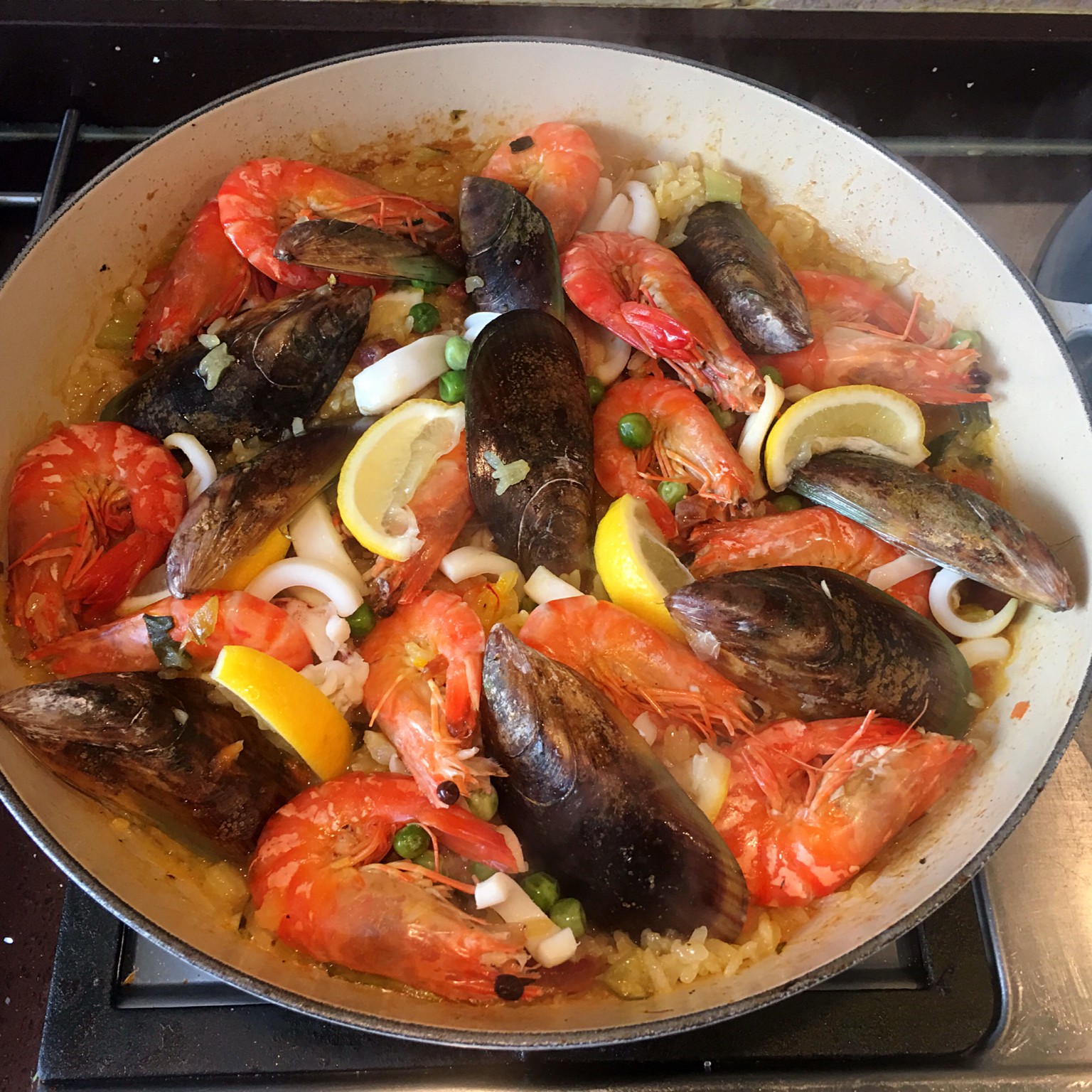 【曼食慢语】Seafood Paella 西班牙海鲜饭