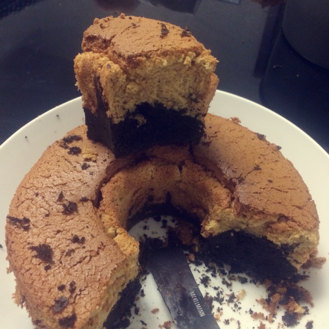 双层黑芝麻酱戚风