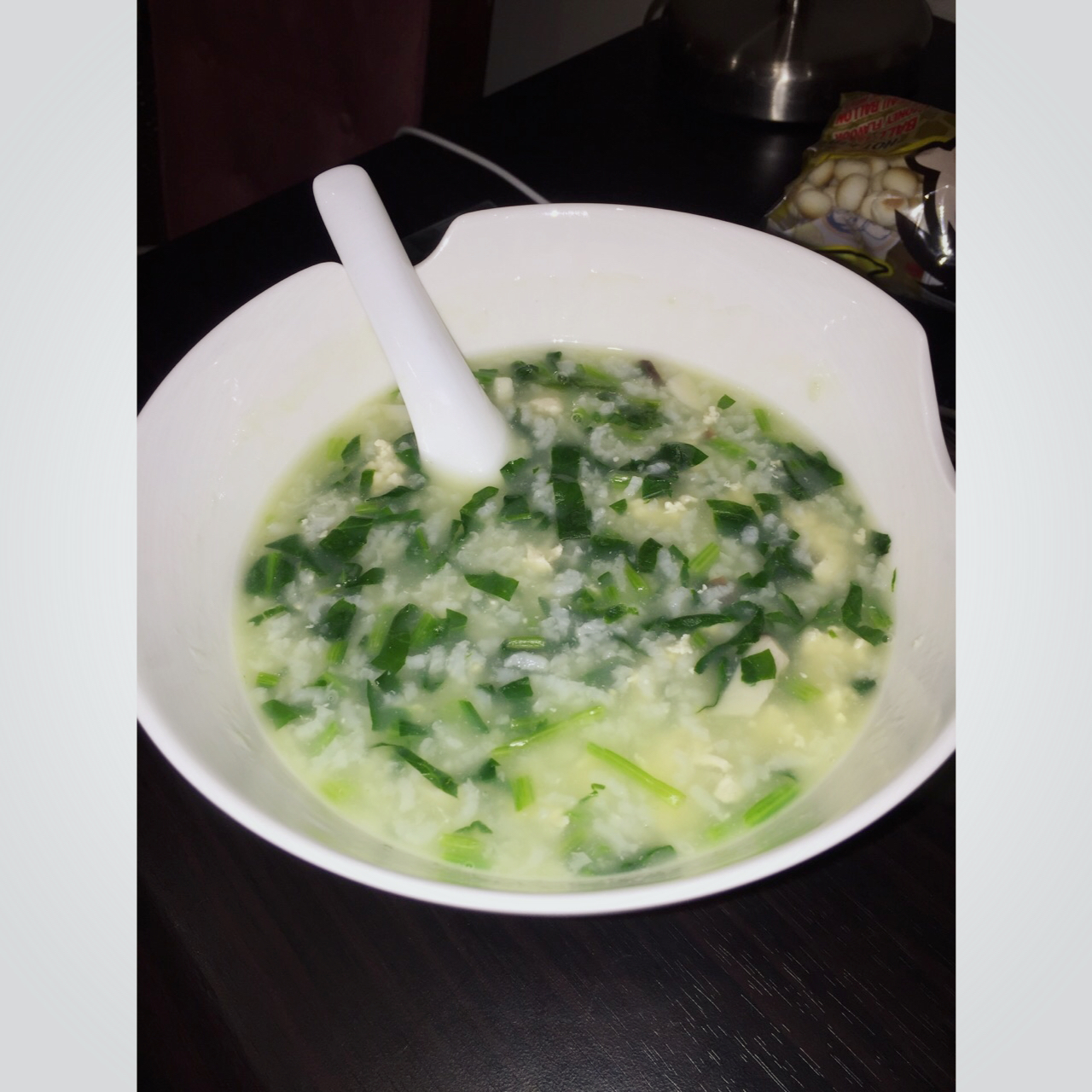 香菇鸡肉粥