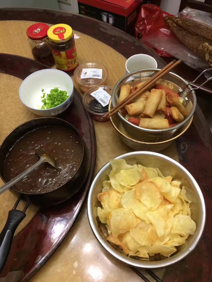 辣串土豆片（图片有些……）
