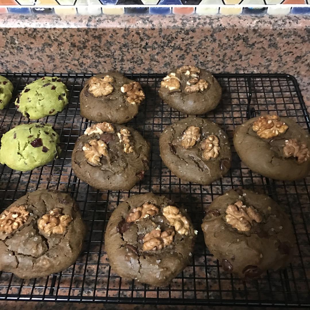 香草海盐巧克力大曲奇