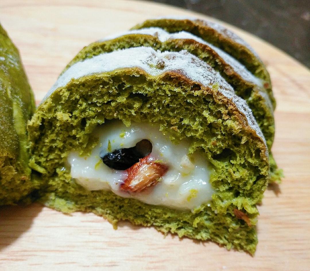 麻薯核桃夹心软欧包