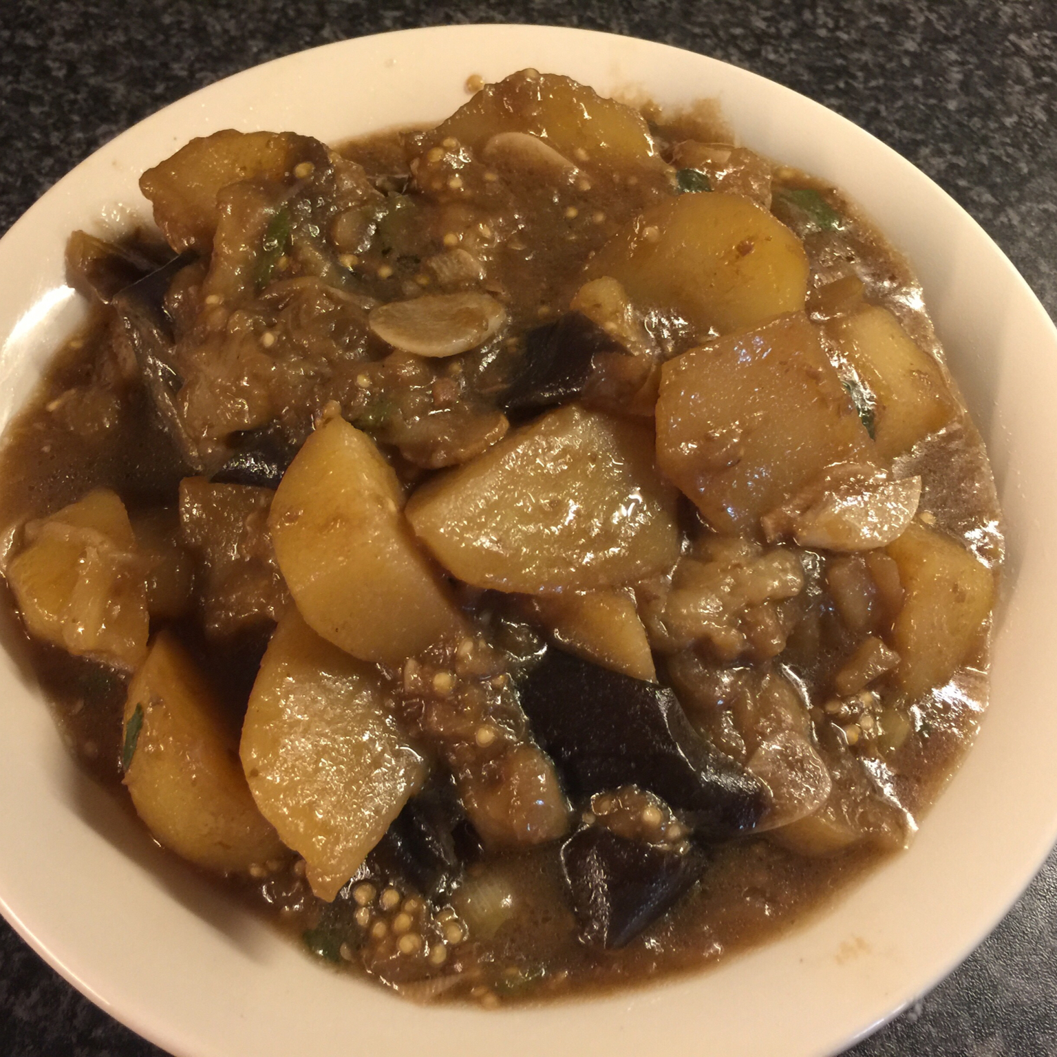 酱茄子土豆