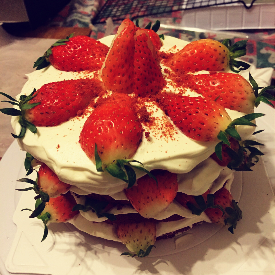 暖心红丝绒蛋糕［6寸绵软戚风版 ］