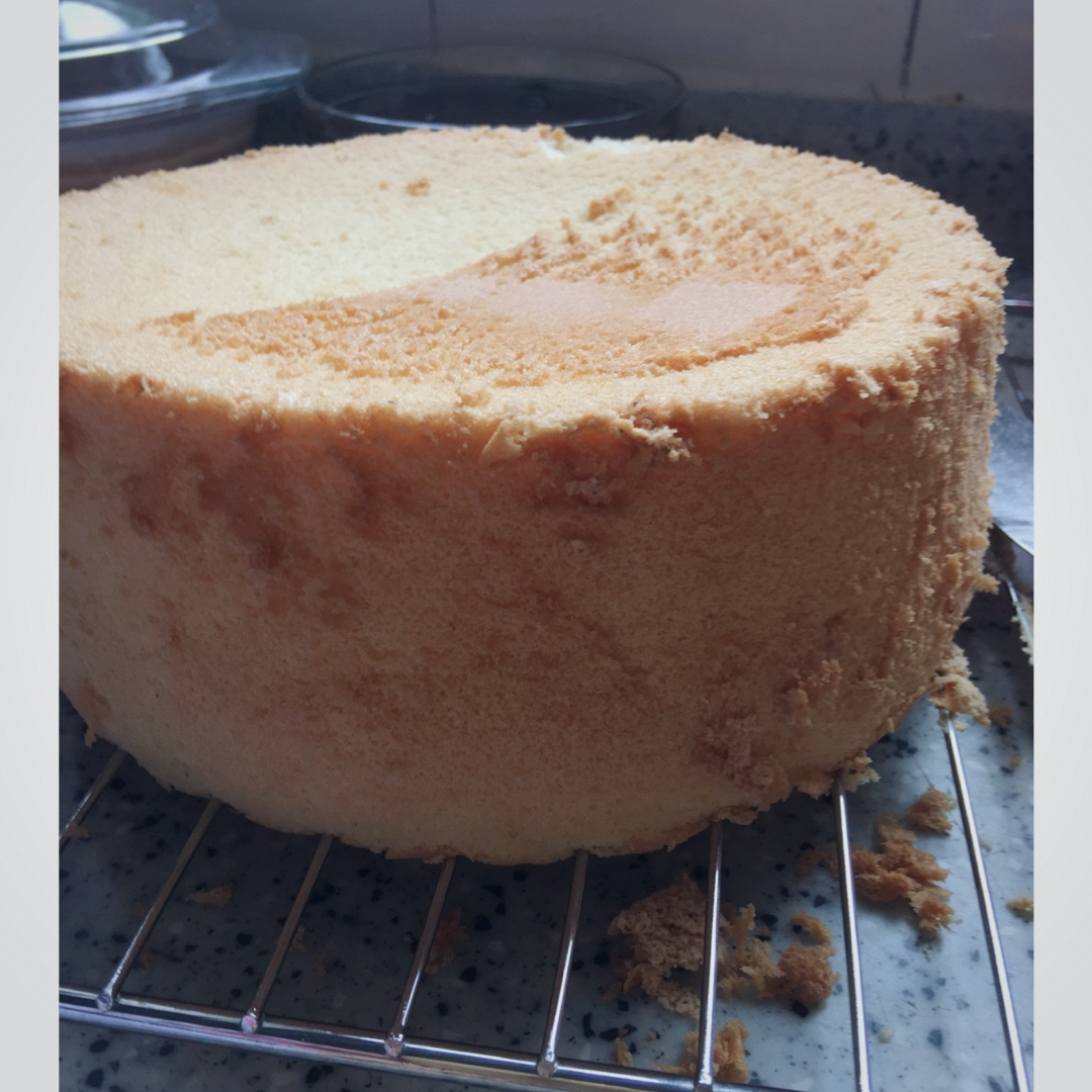 《Tinrry+》戚风蛋糕（6寸配方）（基础、超详细教程）