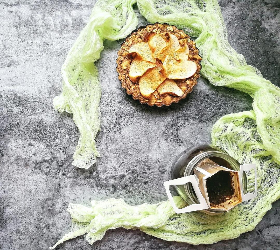 早餐苹果燕麦布丁丨健康·三餐