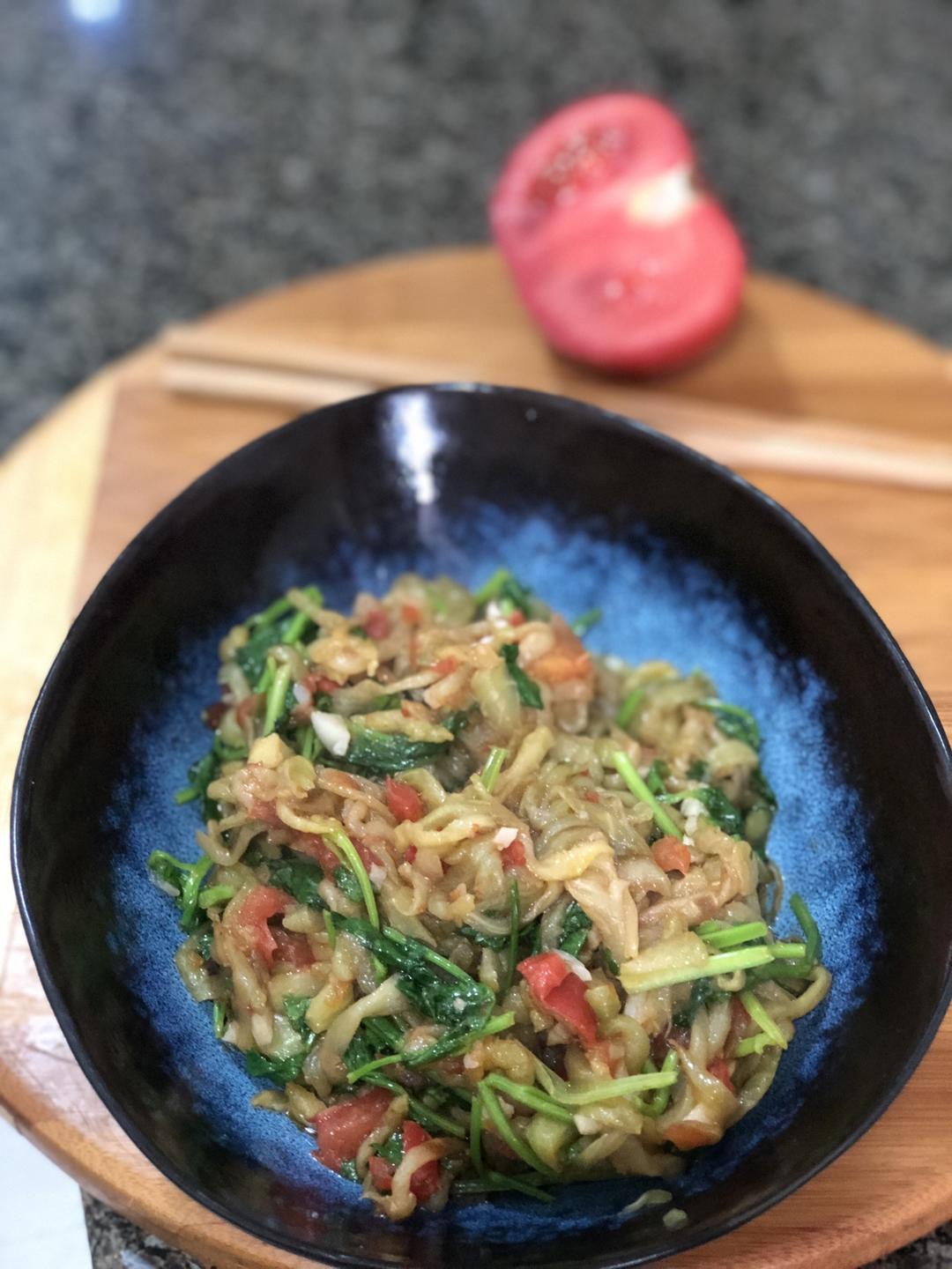 温柔又顺口的烂糊茄子的做法