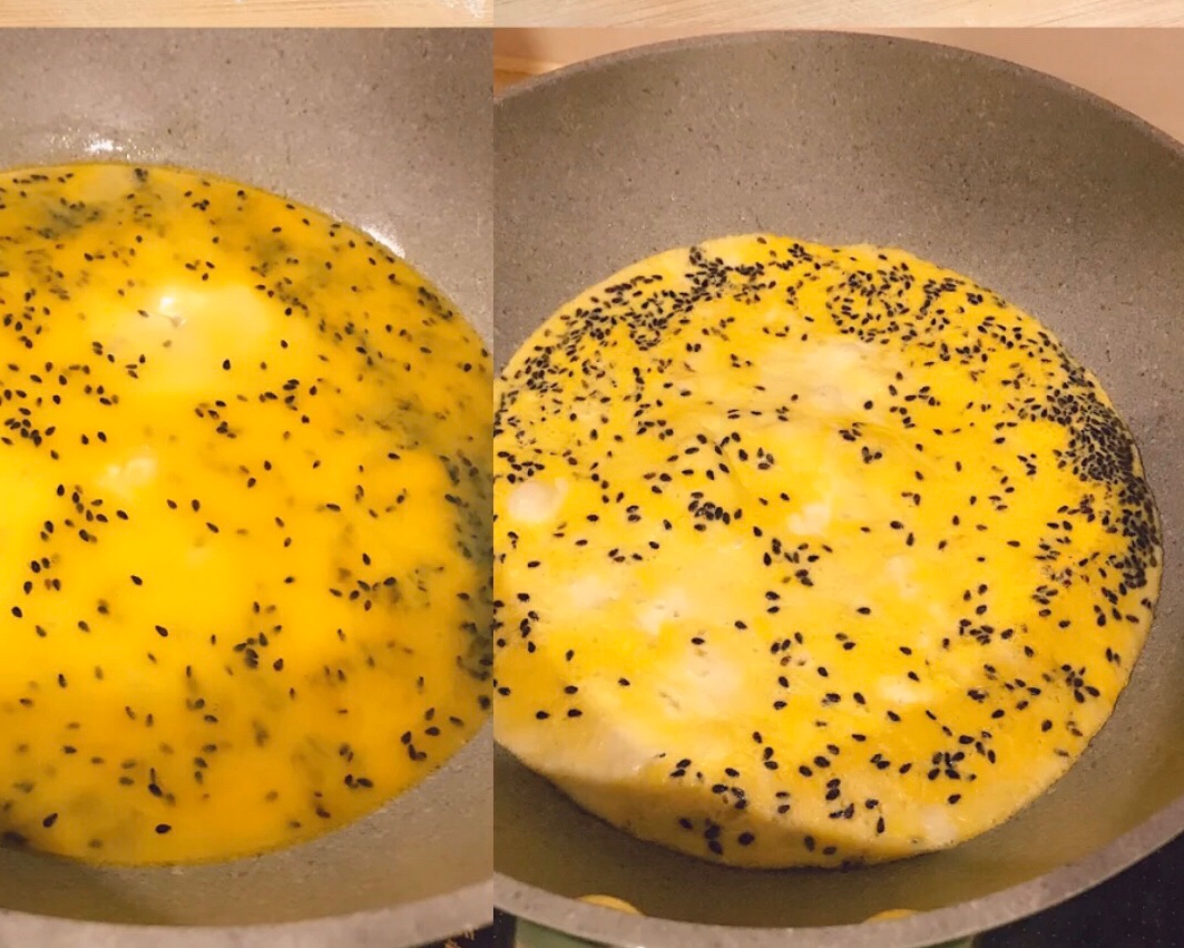 减脂餐❣️鸡蛋紫薯饼的做法 步骤2
