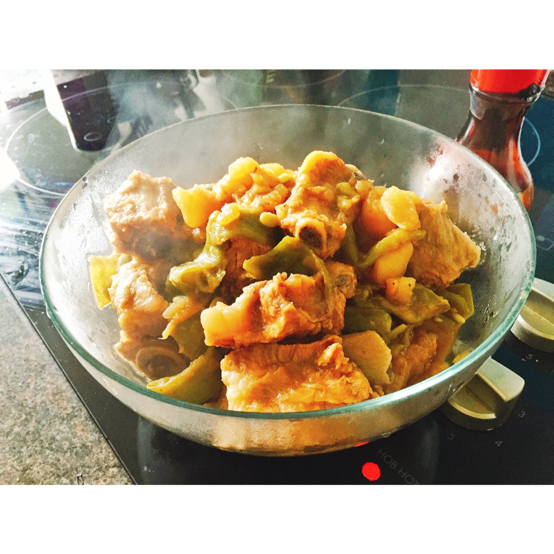 排骨炖豆角