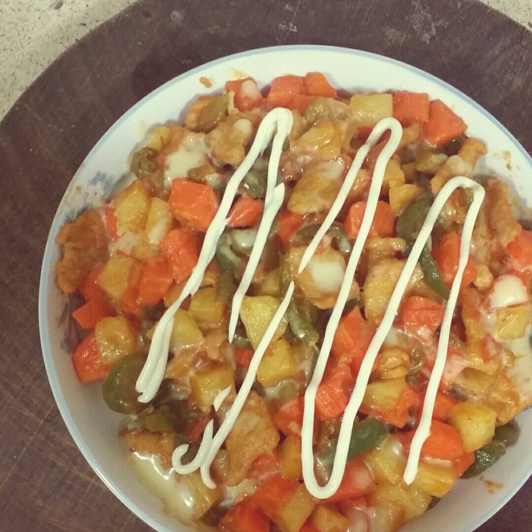 番茄鸡肉浓情焗饭【两人份】