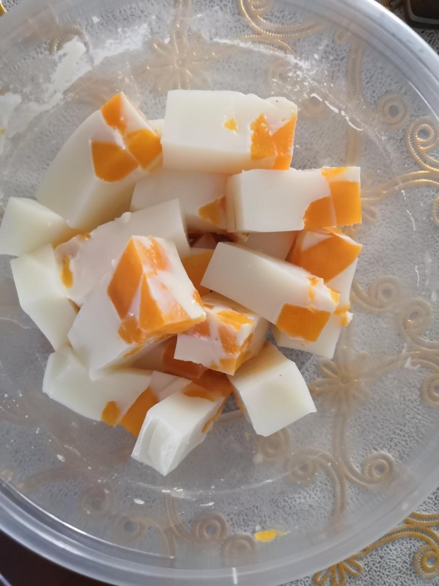 芒果布丁(吉利丁片)的做法