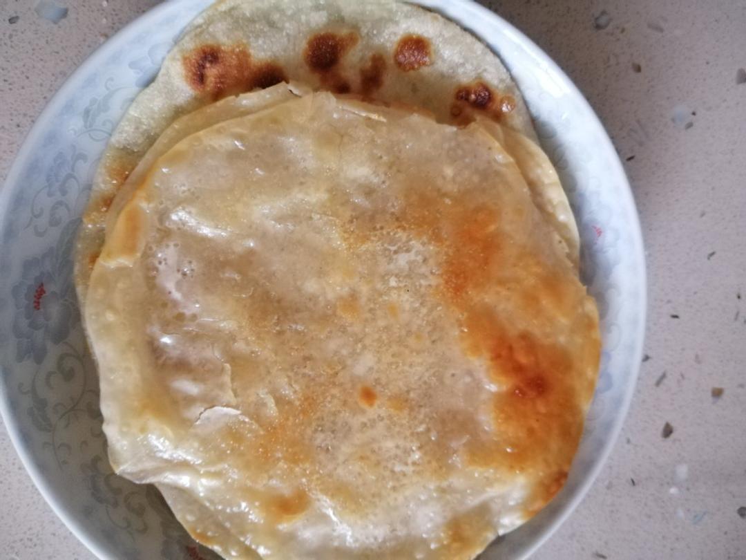 饺子皮自制版手抓饼