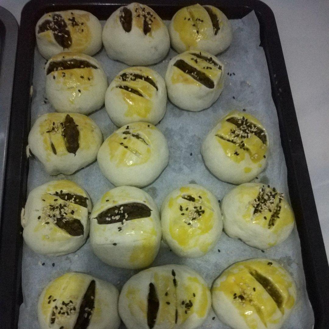 老婆饼之豆沙馅