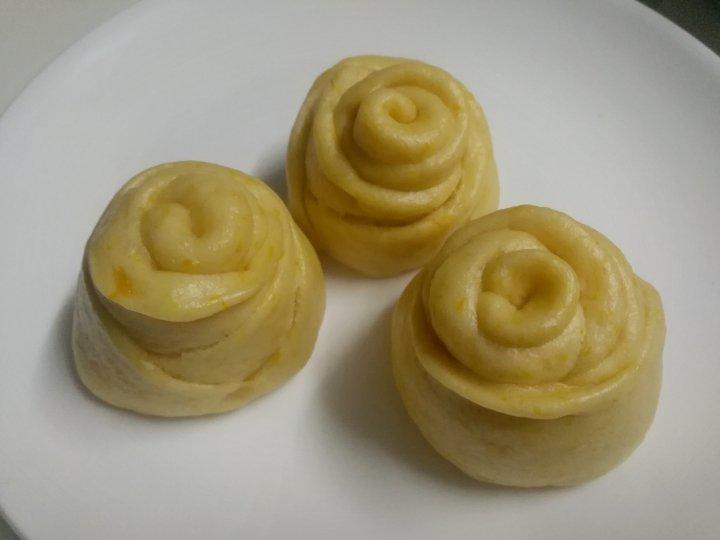 南瓜玫瑰花馒头