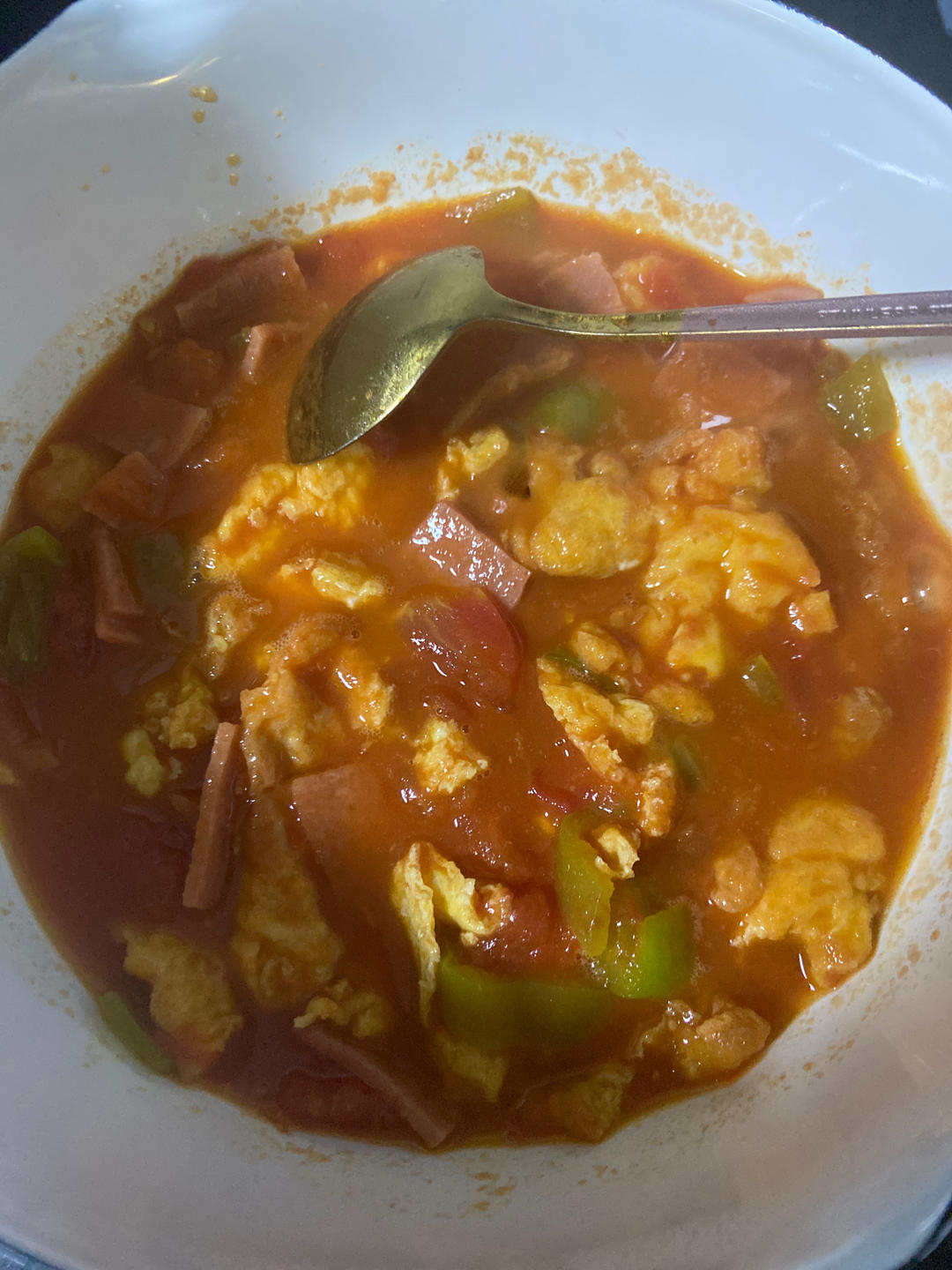 简单美味❗️好吃到舔盘的番茄炒蛋拌饭