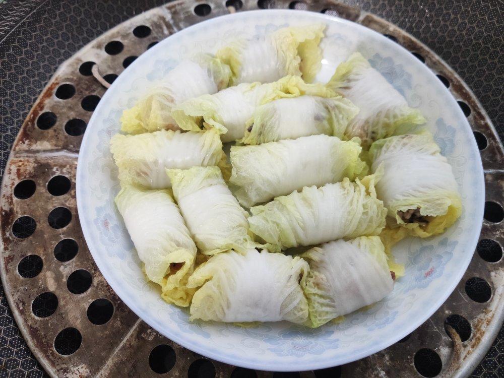 肉酿白菜卷