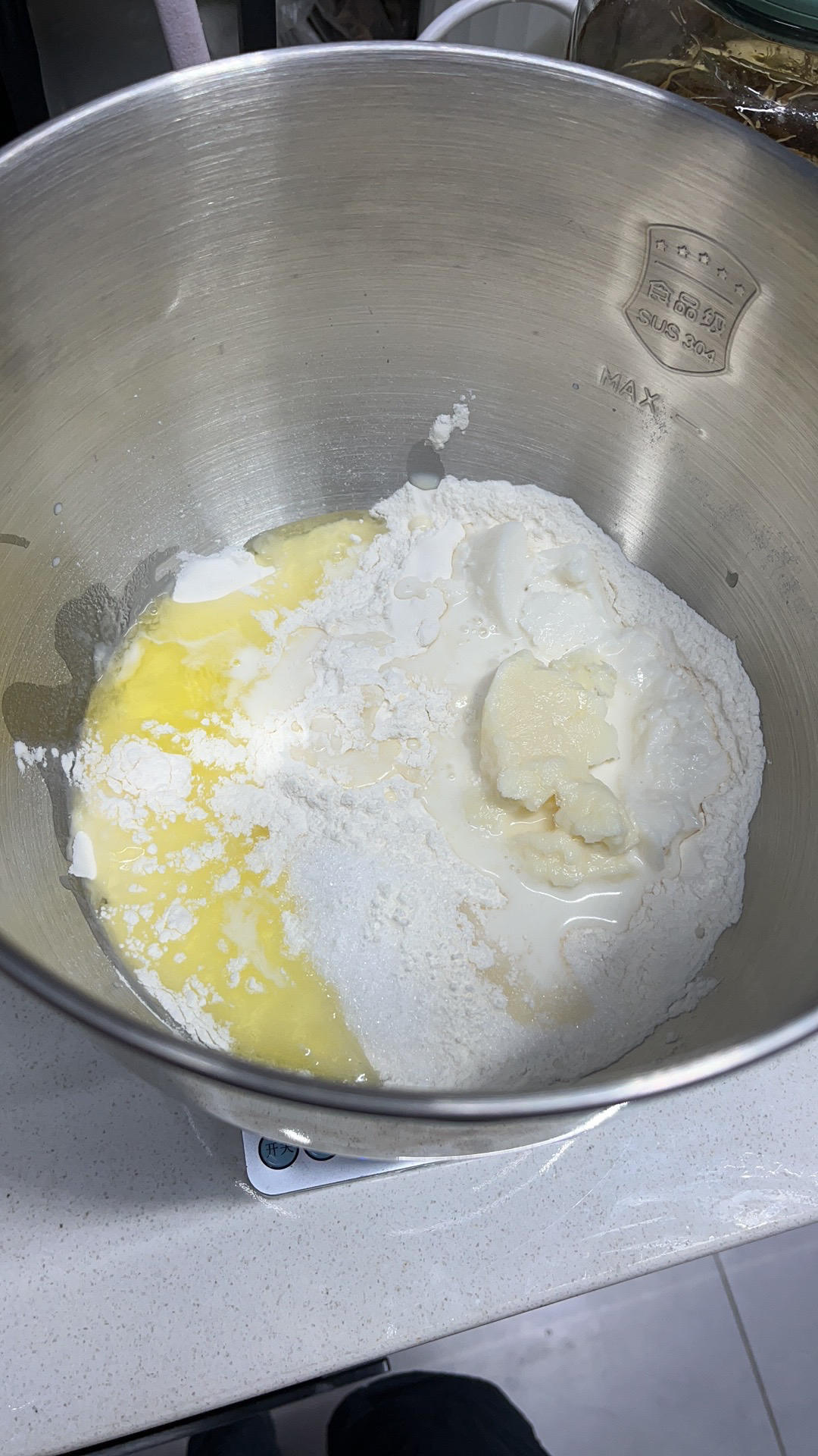 纯奶手撕吐司的做法 步骤1