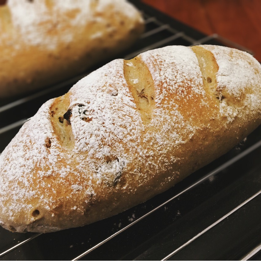 红茶葡萄干软欧【仿原麦山丘】