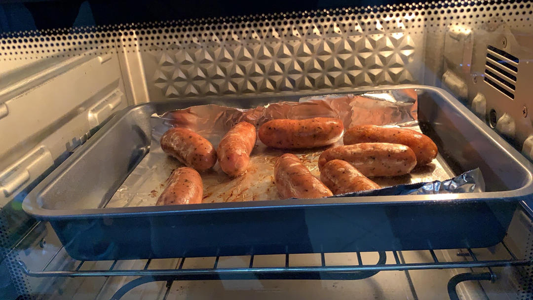 烤箱纯肉烤肠