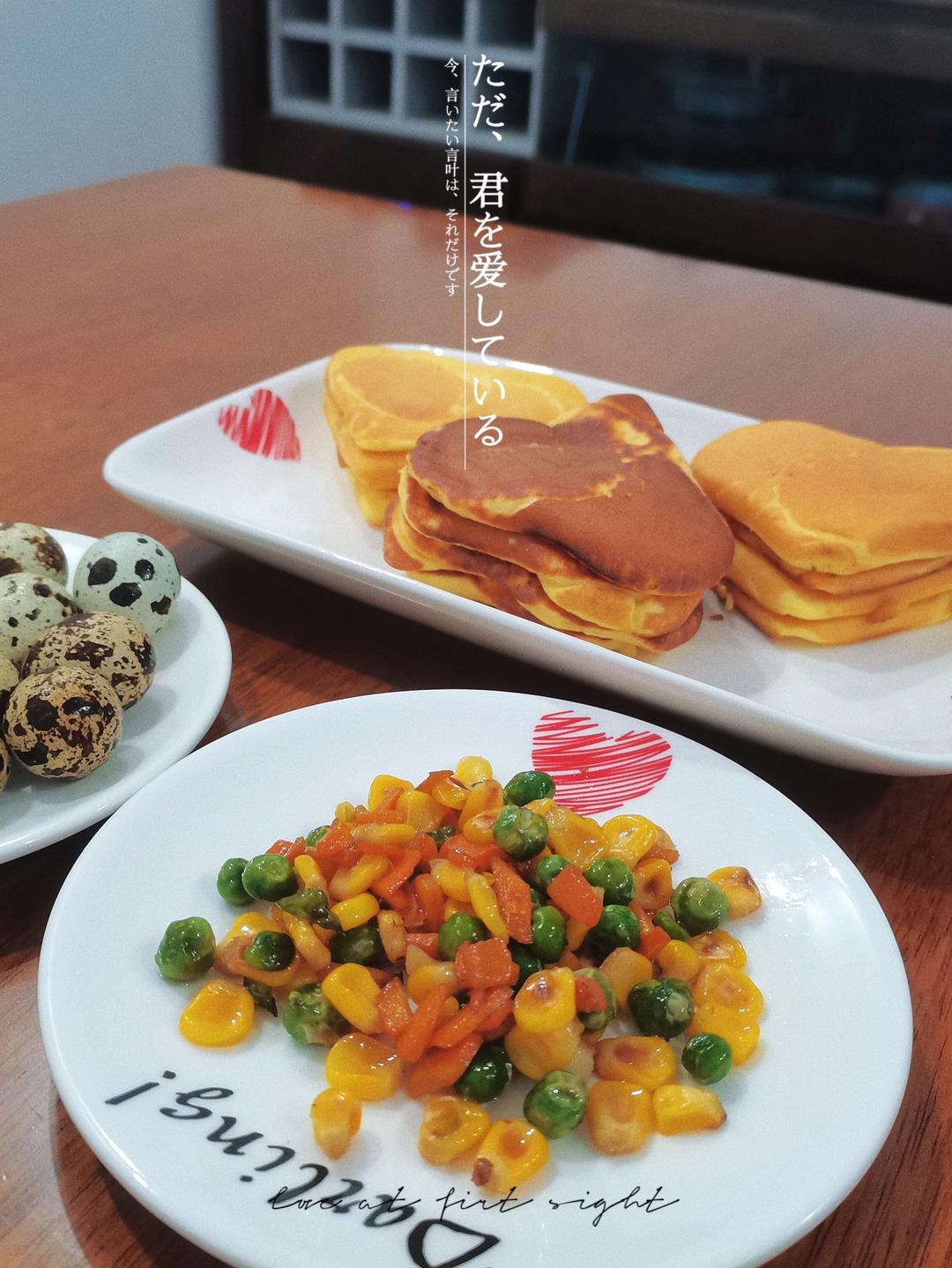快手松饼（早餐吃它准没错~）
