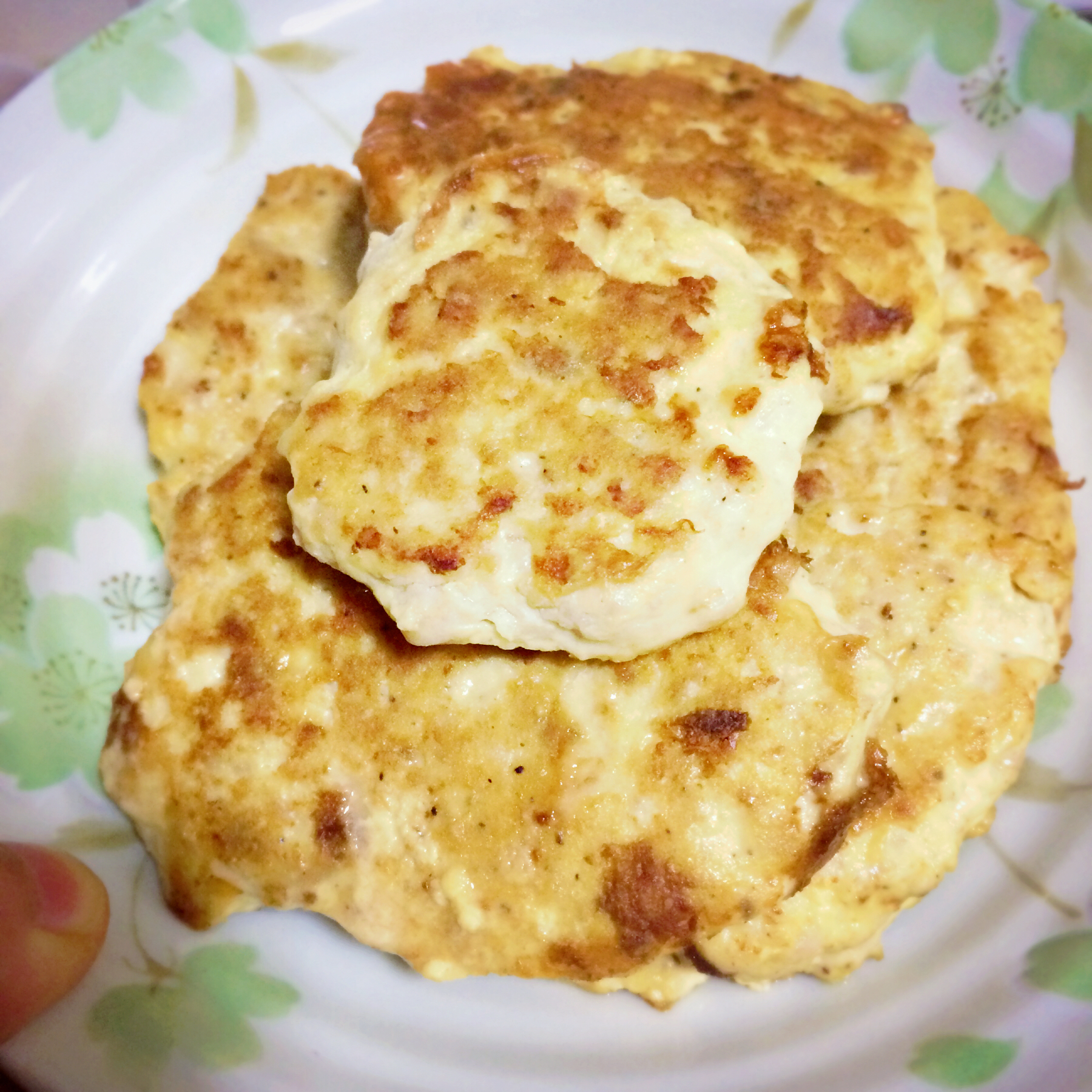 蔬菜鸡胸肉饼—减脂餐