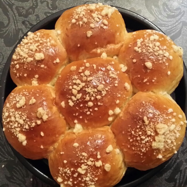 牛奶圆面包（爱和自由配方）