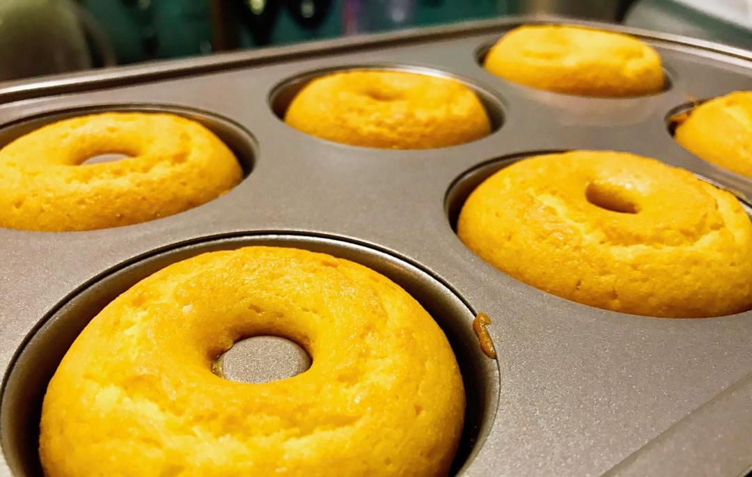 烤箱版甜甜圈