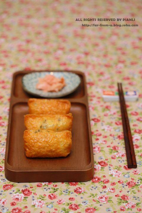 紫菜芝麻豆腐泡寿司