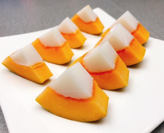 木瓜奶冻的做法