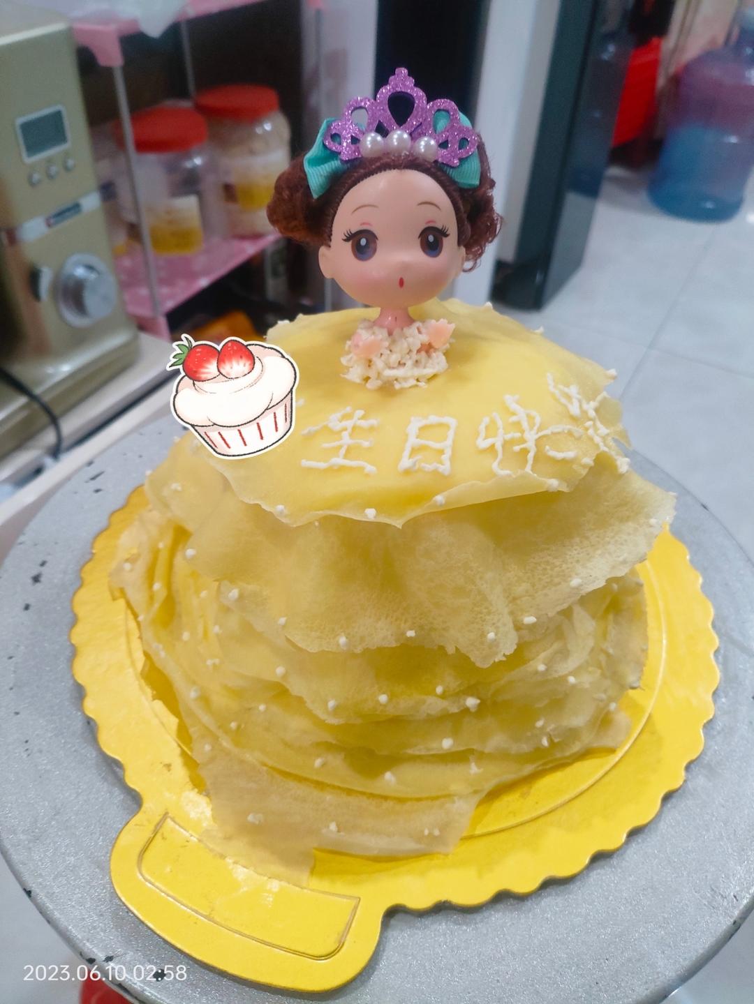 榴莲千层（芭比娃娃版）