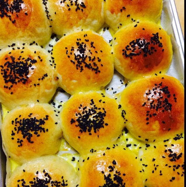 蛋白蜂蜜肉松面包（中种）