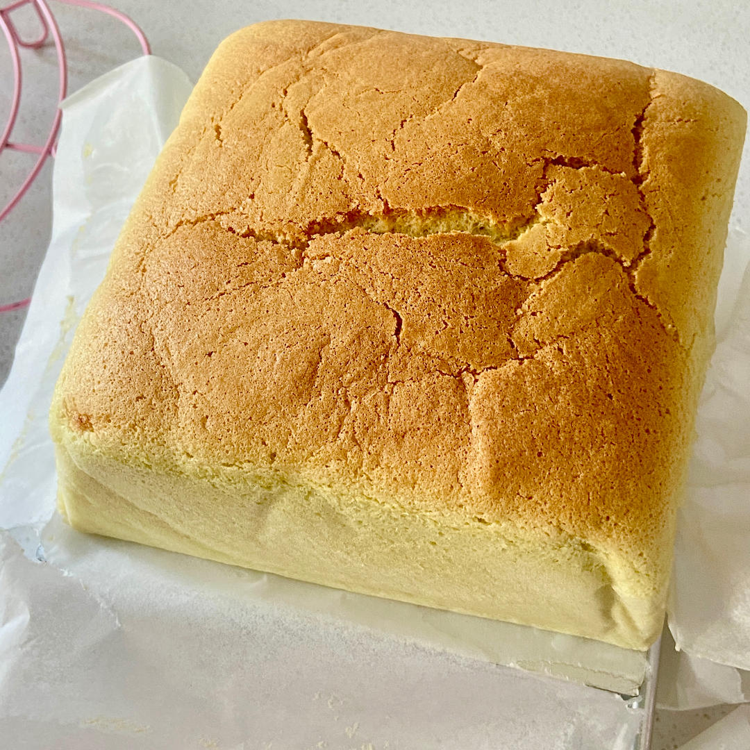 开心果酱古早蛋糕